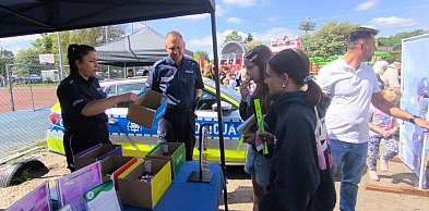Sępólno Krajeńskie: Weekend z profilaktyką i dobrą zabawą – policjanci na szkolnyc