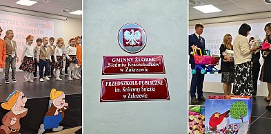 Uroczyste otwarcie Gminnego Żłobka Siedmiu krasnoludków w Zakrzewie-30553