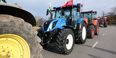 Protest rolników przeciwko Mercosur, traktory przy drogach - najwięcej w zachodnio-31639