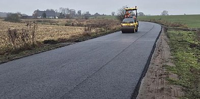 Nowa nawierzchnia pomiędzy miejscowościami Skrzatusz i Różewo, w Gminie Szydłowo-31661