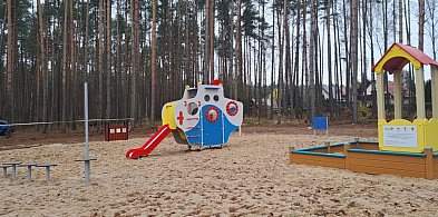 Gmina Krajenka: Wesoły Plac Zabaw nad Jeziorem Wapieńskim gotowy-32022