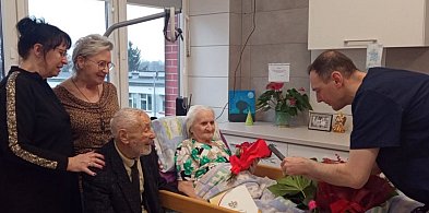 Człuchów: Państwo Irena i Adam Szymkowie są małżeństwem od 70 lat-32307