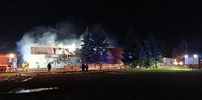 KP PSP Złotów: Pożar zabudowań gospodarczych w m. Nowe Potulice, gm. Lipka-32367