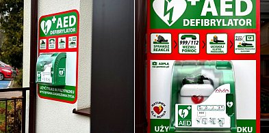 Ogólnodostępny defibrylator na ścianie UMG Łobżenica-32439
