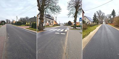 Gmina Złotów: Zakończono remont drogi i chodnika w miejscowości Kleszczyna-32523
