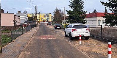 Sośno: Pieszojezdnia na ulicy Parkowej udostępniona do ruchu-32511