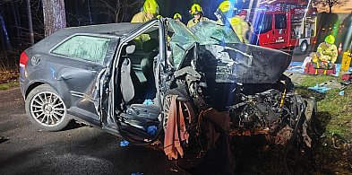 Groźne zdarzenie drogowe na trasie Śmiłowo–Kaczory-32833