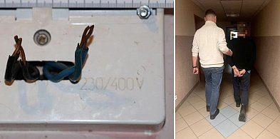 Człuchów: Nielegalny pobór prądu ujawniony przez policjantów-33343