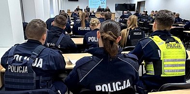 Kursanci ze Szkoły Policji w Pile pełnią służby na terenie Bydgoszczy