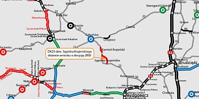 Wniosek o pozwolenie na budowę obwodnicy Sępólna Krajeńskiego złożony