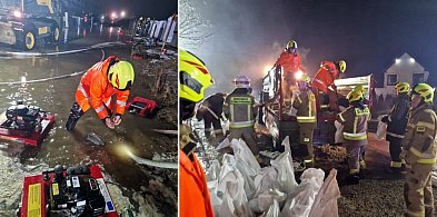 Powiat złotowski: Intensywne działania w związku z roztopami i opadami