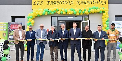 Uroczyste otwarcie budynku socjalno-gospodarczego przy boisku sportowym w Tarnówce