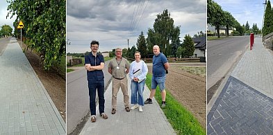 Gmina Sośno: Mierucin z nowym chodnikiem