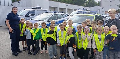 Sępólno Krajeńskie: Wyjątkowi goście w komendzie Policji