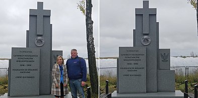 Gmina Ujście: Pomnik Powstańców Wielkopolskich odnowion-30942