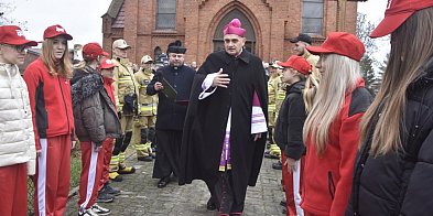 Gmina Sośno: Uroczystość poświęcenia wozu bojowego OSP-32277