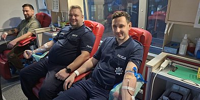 Policjanci z Sępólna Krajeńskiego włączyli się w akcję-32274