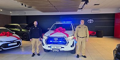 Nowy samochód rozpoznawczo-ratowniczy dla KP PSP w Sępó-32713