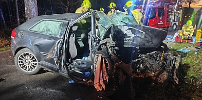 Groźne zdarzenie drogowe na trasie Śmiłowo–Kaczory-32833