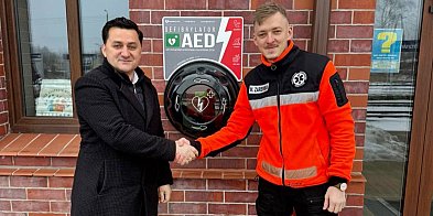 Kolejne defibrylatory AED w Człuchowie-33274