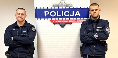 Szybka reakcja nakielskich policjantów zapobiegła trage