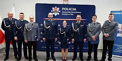 Piła: Awanse pilskich funkcjonariuszy w korpusie podofi