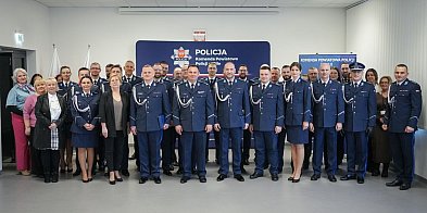 Komendant Powiatowy Policji w Pile przedstawił swoich z