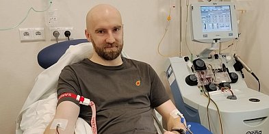Nakielski policjant został dawcą szpiku kostnego
