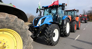 Protest rolników przeciwko Mercosur, traktory przy drogach - najwięcej w zachodnio-31639
