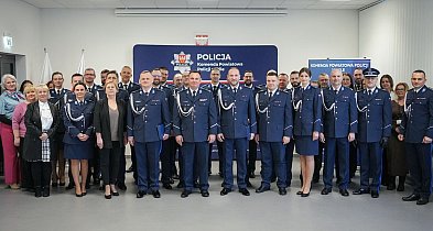Komendant Powiatowy Policji w Pile przedstawił swoich zastępców