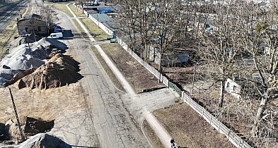 Ulica Dworcowa w Krajence zmienia swoje oblicze