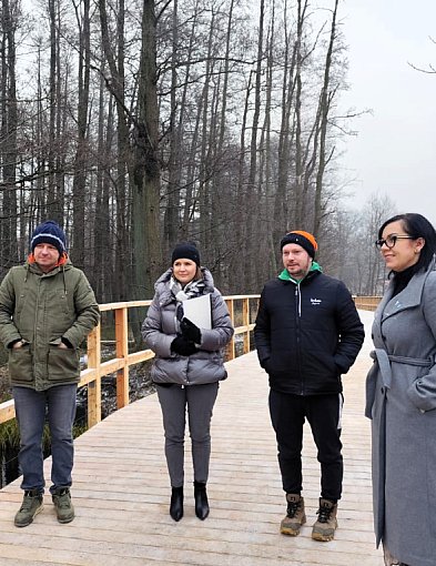 Gmina Kamień Krajeński: Budowa ścieżki pieszo-rowerowej w Zamartem zakończona