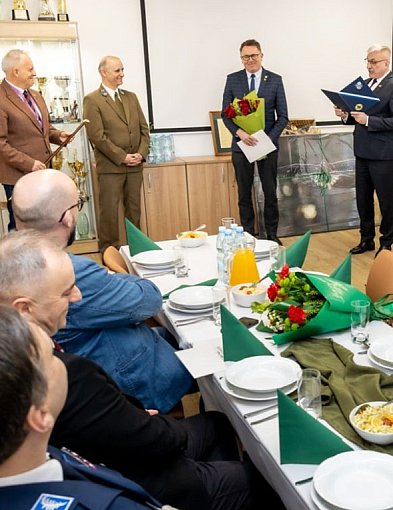 Pożegnanie Nadleśniczego Nadleśnictwa Lutówko