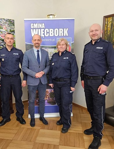 Zmiany kadrowe na posterunkach Policji w Więcborku i w Kamieniu Krajeńskim