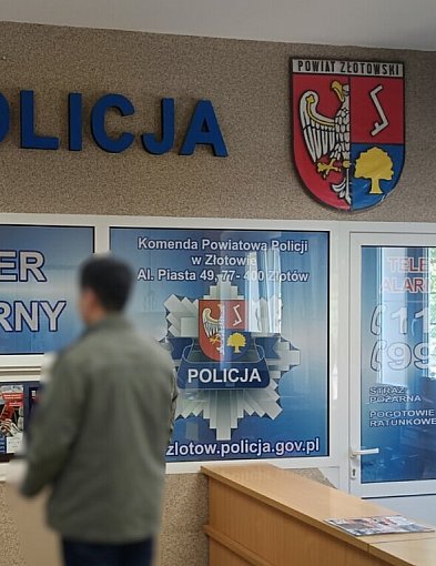 Kuriozalne zatrzymanie w Złotowie. Przyszedł na dozór z narkotykami, prosto z kome