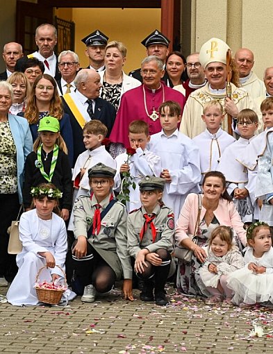 100-lecie parafii Najświętszego Serca Pana Jezusa w Samsiecznie