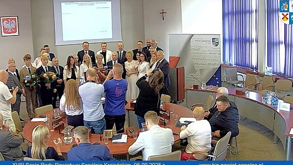 Uroczysta XVIII sesja Rady Powiatu Sępoleńskiego, 05-09-2025