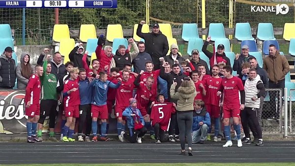 [BRAMKOWY SKRÓT MECZU] MLKS KRAJNA Sępólno Krajeńskie - MGLKS GROM Więcbork [0:5], 04-10-2025