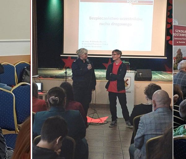 Sośno: Sępoleńscy policjanci włączyli się w kampanię „Dzieciństwo bez przemocy”-31652