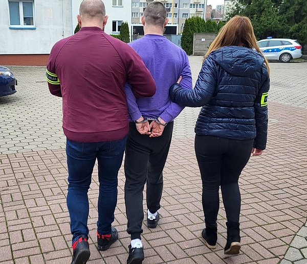 Nakielscy kryminalni zatrzymali sprawcę kradzieży rozbójniczej-31847