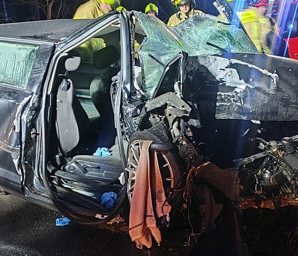 Groźne zdarzenie drogowe na trasie Śmiłowo–Kaczory-32833