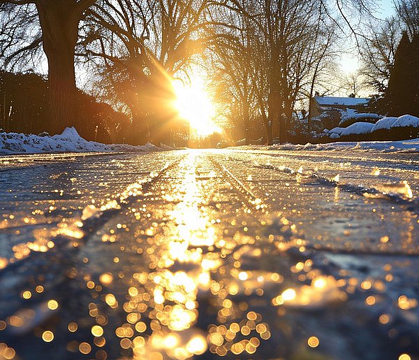 Oblodzone są niemal wszystkie chodniki. Wiele zgłoszeń osób z urazami głowy i końc
