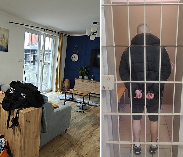 Złotów: 38-latek zniszczył wynajmowane mieszkanie