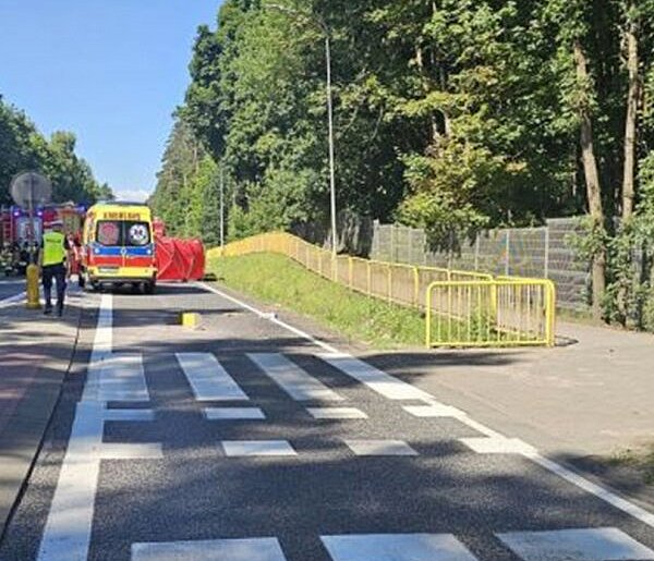 Śmiertelny wypadek drogowy na DK22 na trasie Człuchów - Jaromierz