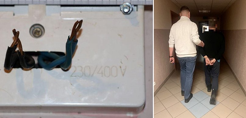 Człuchów: Nielegalny pobór prądu ujawniony przez policjantów