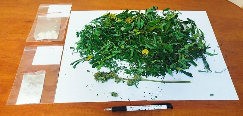 Złotów: W mieszkaniu ukrył narkotyki, a w specjalnej szafie uprawiał konopie