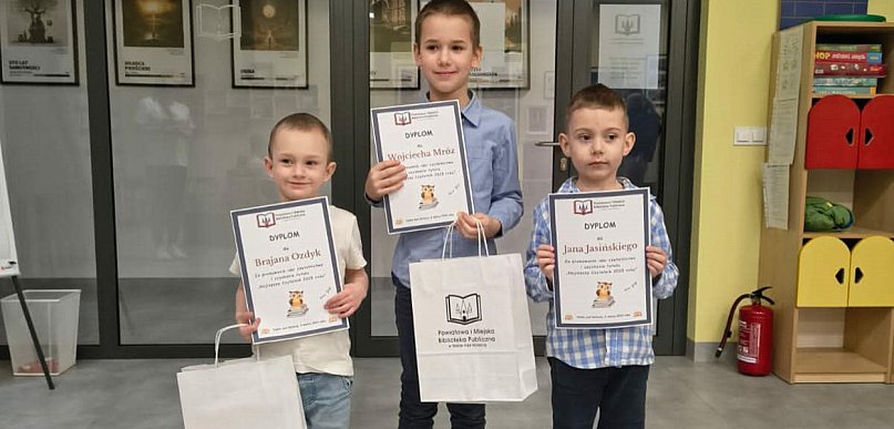 Nakło nad Notecią: Nagrody dla Najlepszych Czytelników Biblioteki Dziecięcej