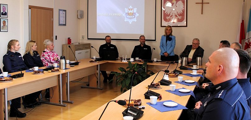 Policjanci z posterunku w Ujściu podsumowali 2025 rok