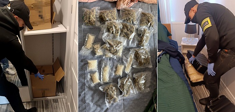 Bydgoszcz/ Policjanci przejęli 170 kg narkotyków wartych 7,5 mln zł