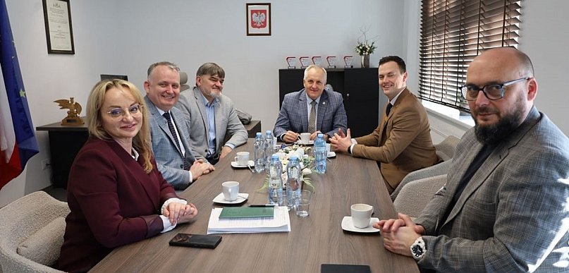 Spotkanie włodarzy Powiatu Złotowskiego oraz Powiatu Sępoleńskiego